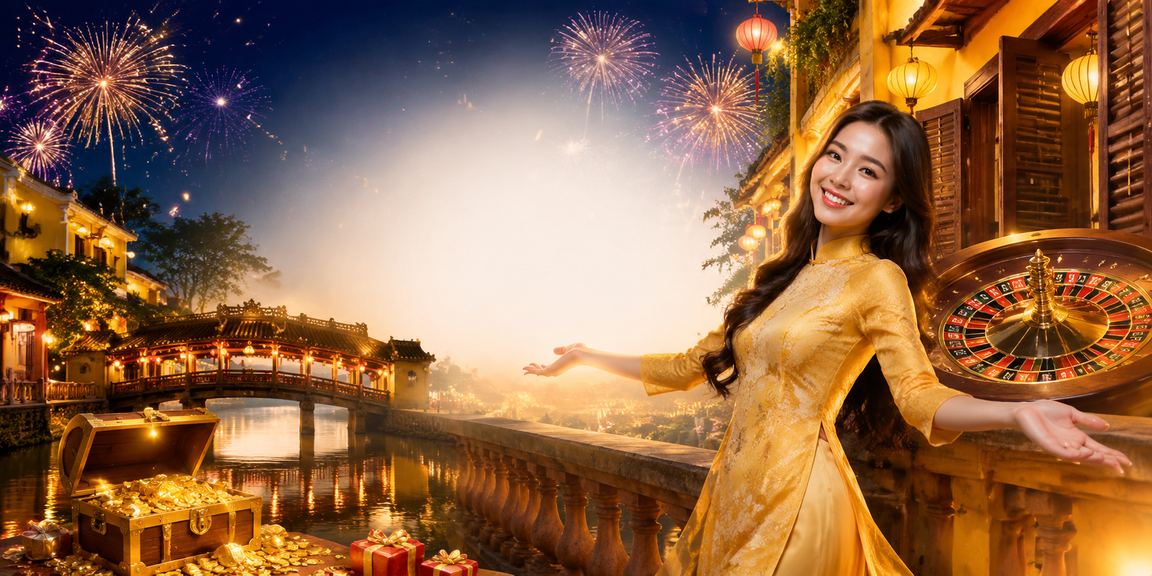 Không khí lễ hội Hội An gợi liên tưởng đến trải nghiệm roulette sống động tại w40k